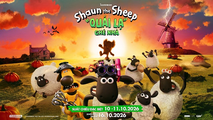 SHAUN THE SHEEP: "QUÁI LẠ" GHÉ NHÀ