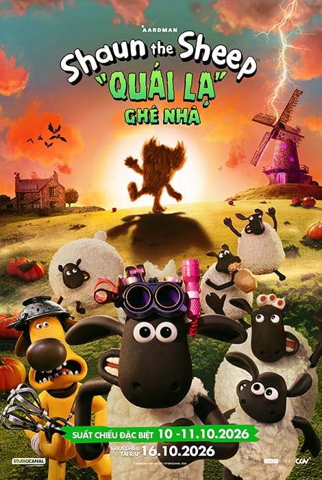 SHAUN THE SHEEP: "QUÁI LẠ" GHÉ NHÀ